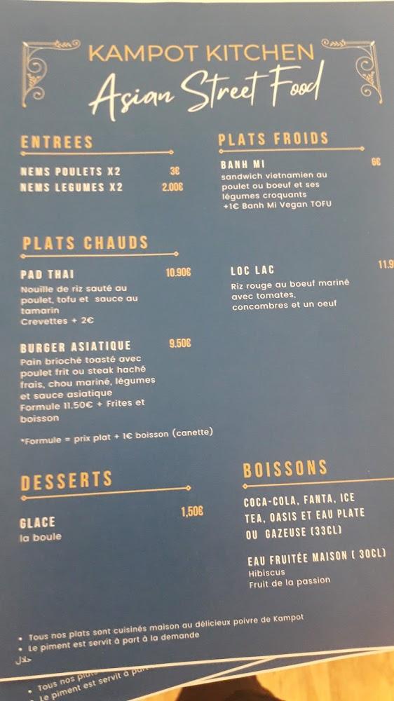 Kampot Kitchen - Menu Image 2